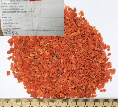 Новое поступление - Морковь сушеная 1-3 мм